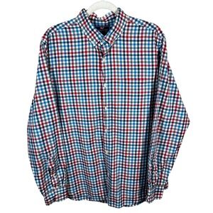 Vineyard Vines Slim Fit Murray Shirt Mens Large Plaid Long Sleeve